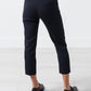 Wool Cropped Pant in Navy