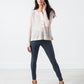 Elenaso Leather Trouser in Cool Grey