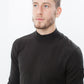 Merino Knit Turtleneck in Cavern