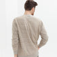 Jeth Sweatshirt in Grey/Rust