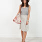 Pleated Skirt in Glitter Dots