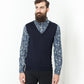 Basic Gilet in Navy
