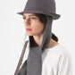 Kate Hat in Steel Grey