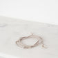 Bracelet 85 in Grey Silk/Silver