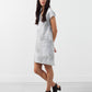 Polygon Leather Dress