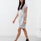 Polygon Leather Dress