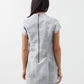 Polygon Leather Dress