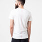 Comfort Tee in White Wool Blend