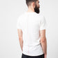 Comfort Tee in White Wool Blend