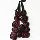 Rose Necklace in Red
